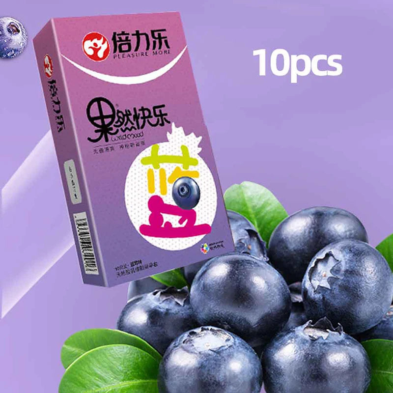 12/10pcs Fruit Ultra Thin Condoms Intimate Goods Sex Products Toys for Adults 18 Penis Sleeve Long-lasting Sex Toys For Men - Seprincess