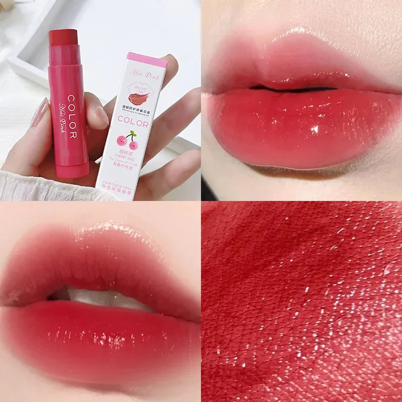 3/1pcs Lip Balm Moisturizing Anti-dry Lip Balm Easy To Carry Anti-cracking Lipstick Colored Lip Tint Makeup Lip Care New - Seprincess