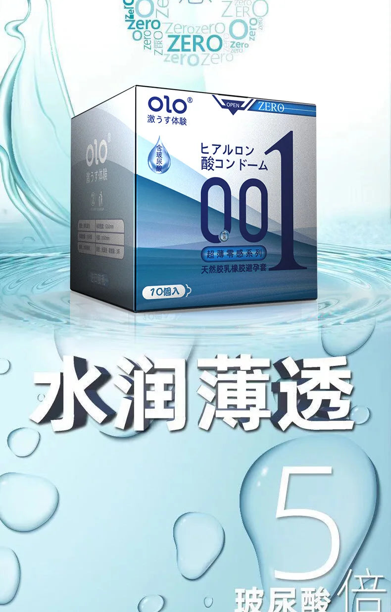 0.01 Super Ultra Thin Condoms for men Ejaculation delay Lubricated Penis Sleeve long-lasting Condone Intimate Good Sex Products - Seprincess