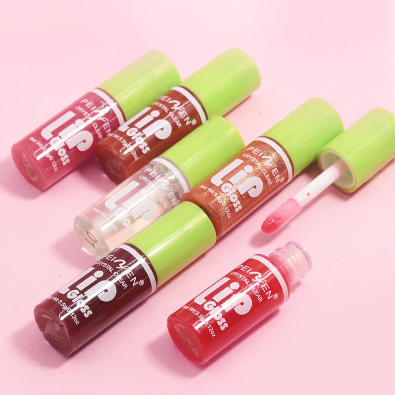 6PCS Moisturizing Lip Gloss Transparent lipstick Sexy Moisturizing Lip Lotion Lip Cosmetics Moisturizing Without Peeling 2024 - Seprincess