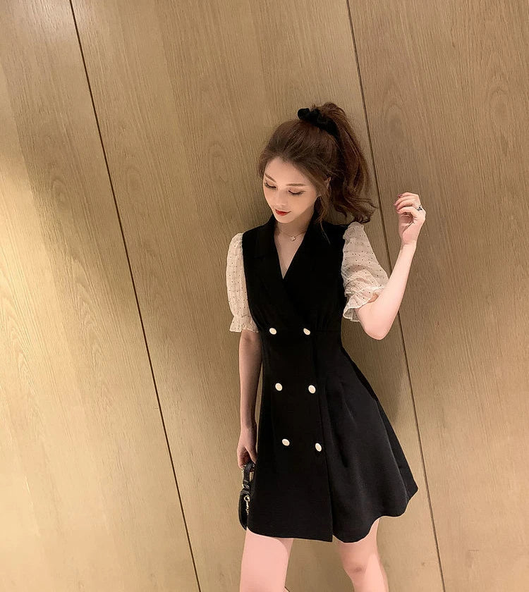 Clothes Mesh Dresses for Women 2024 Formal Occasion Blazer Holiday Woman Dress New Features of In Hot Fashion Sensual Sexy Loose - Seprincess