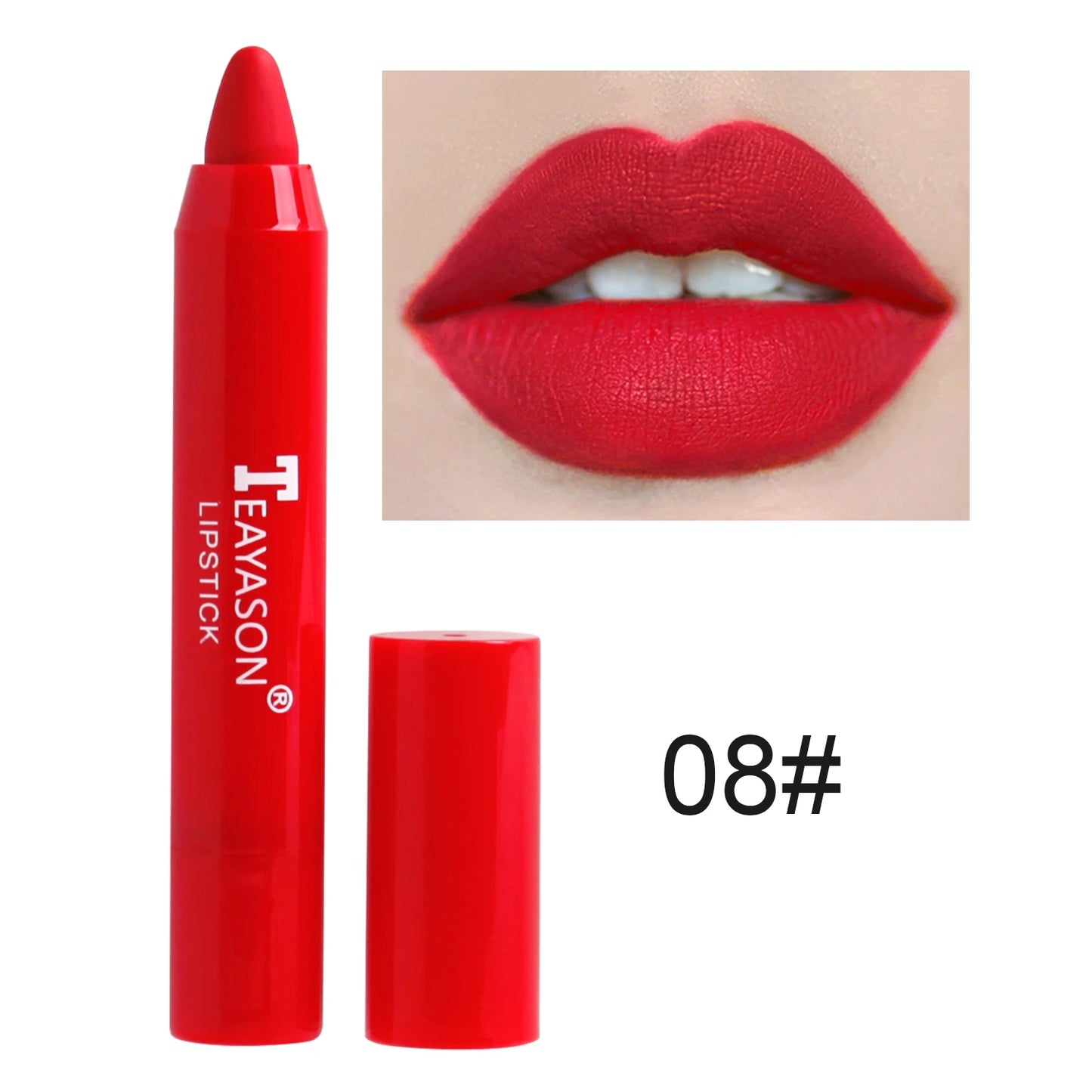 Waterproof Lipliner Pencil Matte Velvet Lip Liner Pen Outline Lip Shape Lipstick Pen Long Lasting Non-stick Cup Makeup Cosmetics - Seprincess