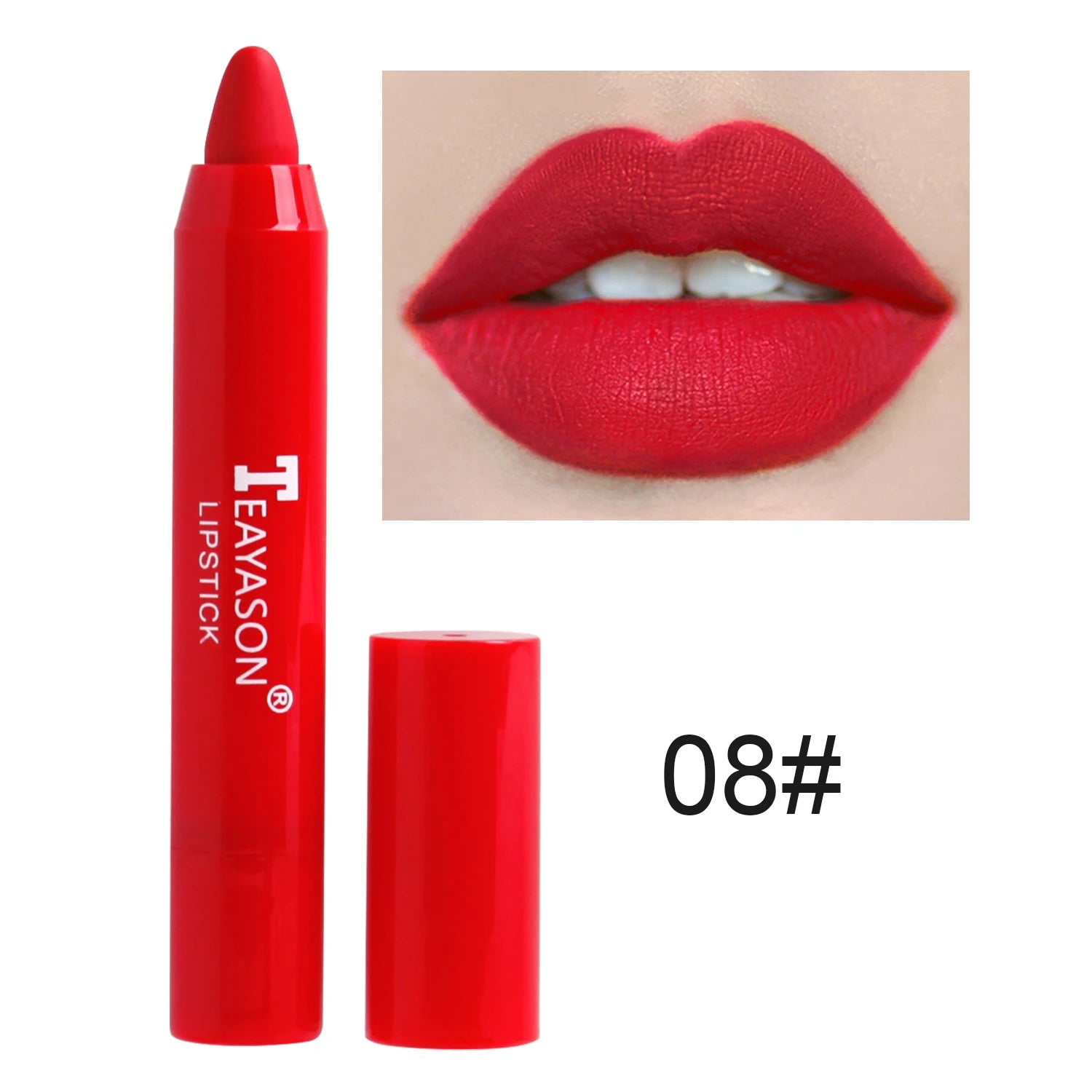 Waterproof Lipliner Pencil Matte Velvet Lip Liner Pen Outline Lip Shape Lipstick Pen Long Lasting Non-stick Cup Makeup Cosmetics - Seprincess