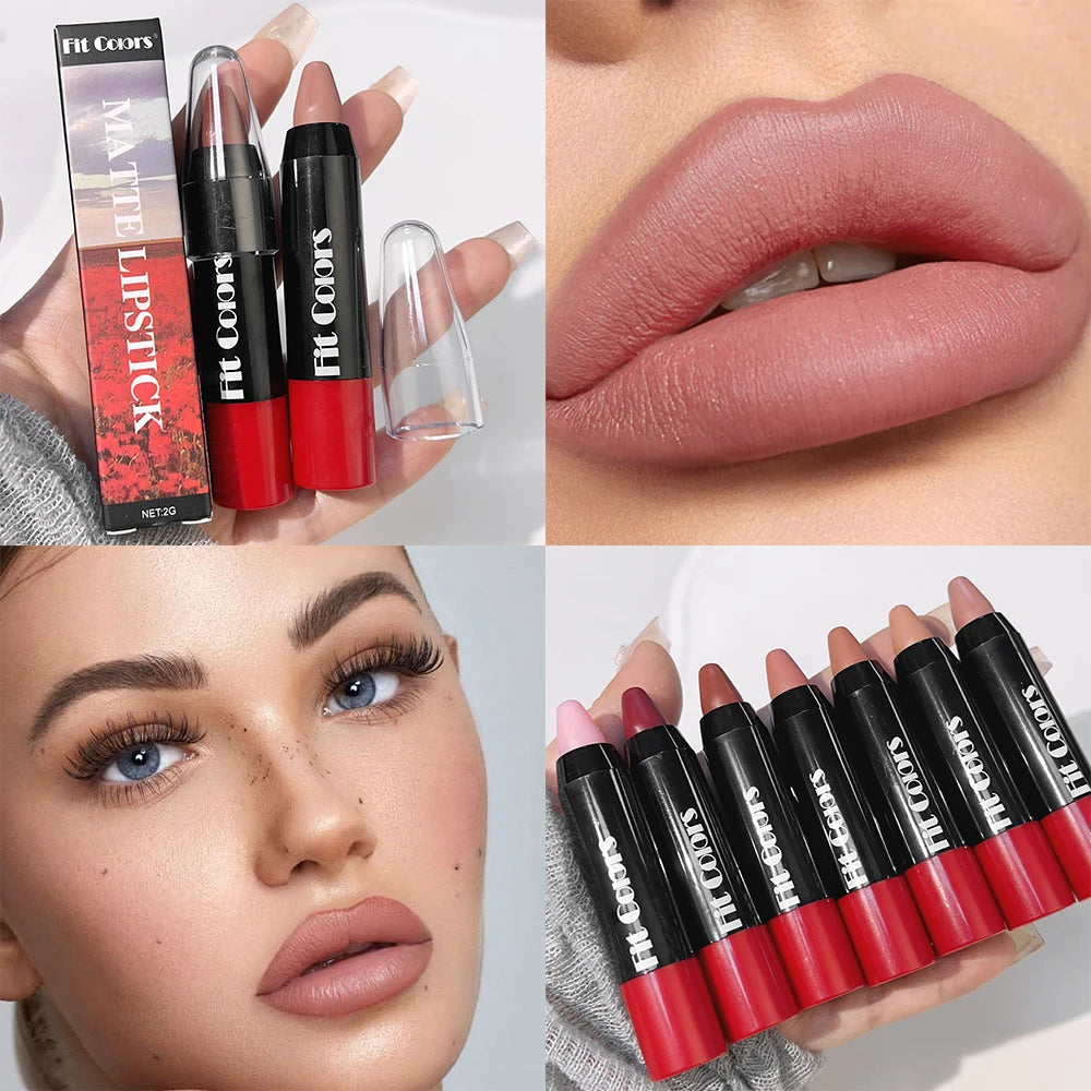 Moisturizing Lip Liner Pencil Lasting Waterproof Outline Lips Shape Nude Brown Lip Pen Matte Crayon Lipstick Lip Makeup Cosmetic - Seprincess