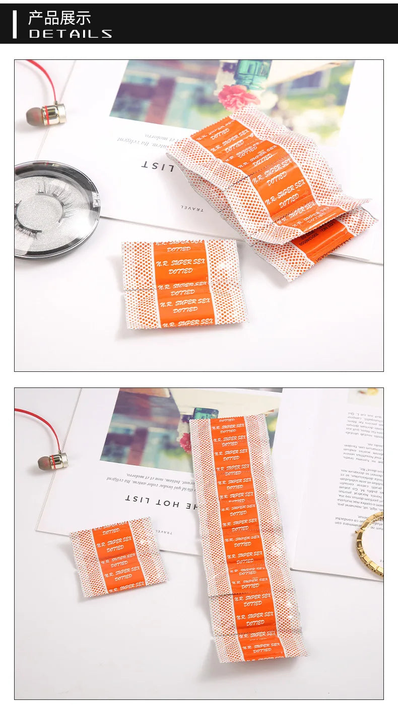 10/30/50pcs Condom 52mm Ultra Thin Cock Penis Sleeve Natural Latex Lubrication Contraception Supplies Adults Safer Sex Products - Seprincess