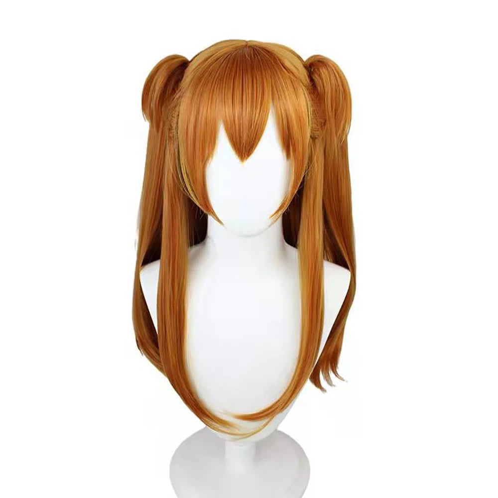 Asuka Langley Soryu Cosplay Costume Wig Hair Clips Rei Ayanami Cosplay Girl Women Halloween Loli Clothing Accessory - Seprincess