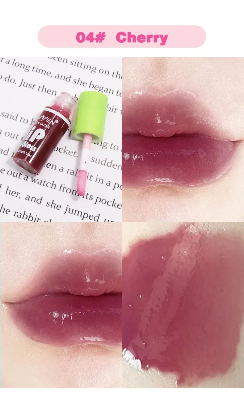 6 colors Moisturizing Lip Gloss Transparent Lip Oil Hydrating Lip Glaze Lip Plumper Hydrating Make Up Liquid Lipstick  Cosmetics - Seprincess