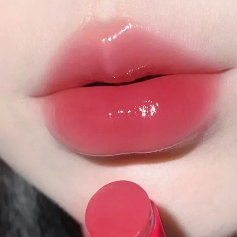 8 Colors Jelly Lipstick Moisturizing Mirror Water Light Solid Lip Gloss Glass Tea Red Brown Lip Glaze Tint Makeup Cosmetics New - Seprincess