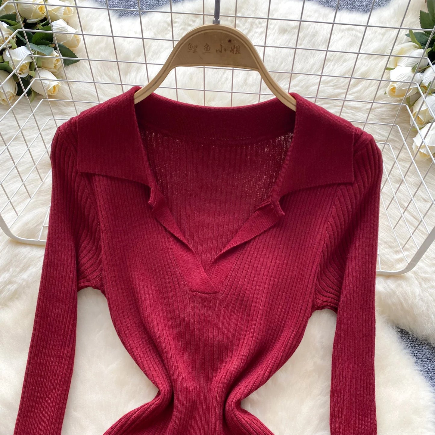 SINGREINY French Vintage Sweater Dress 2024 Ladies Lapel Long Sleeves Autumn Fashion Solid Basics Bodycon Knitted Long Dress