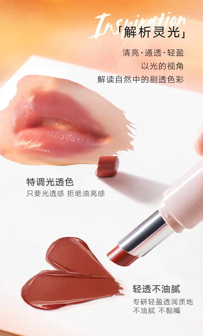 Kekemood Lingguang Lipstick Water Light Lipstick Mirror Moisturizing Female Whitening Lip Balm - Seprincess