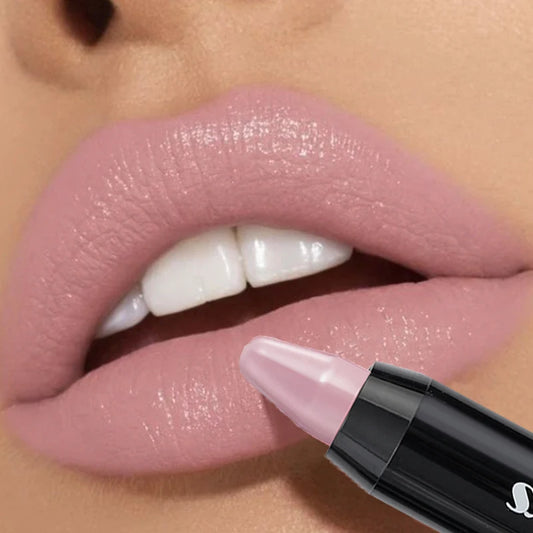 Nude Grey Pink Lip Liner Pen Moisturising Long Lasting Non-stick Cup Matte Contour Tint Lipsticks Pencil Korean Makeup Cosmetics - Seprincess