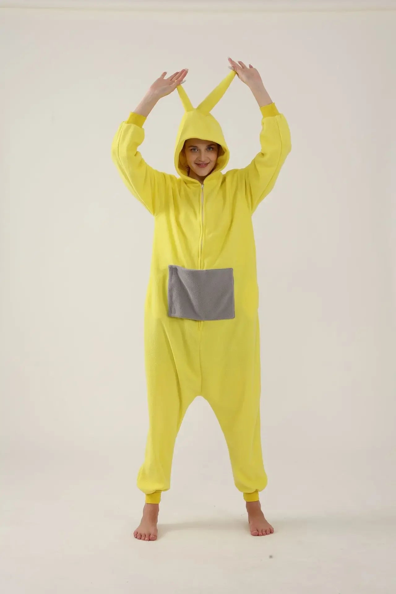 Teletubbies Adult Pajamas Halloween Party Cosplay Costume Kawaii Cartoon Teletubbies Pajamas Cosplay Adult Unisex Party Wear - Seprincess