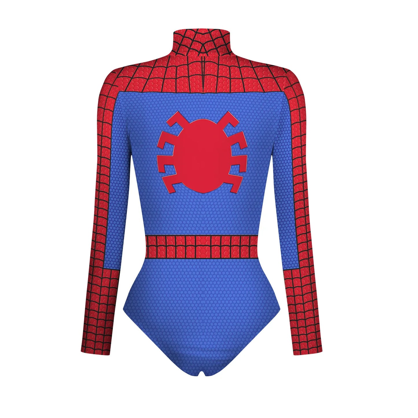 Superhero Bodysuit for Women Men Spiderman Captain Cosplay 3D Print Long Sleeve Swimsuit Adult Halloween Carnival Costume - Seprincess