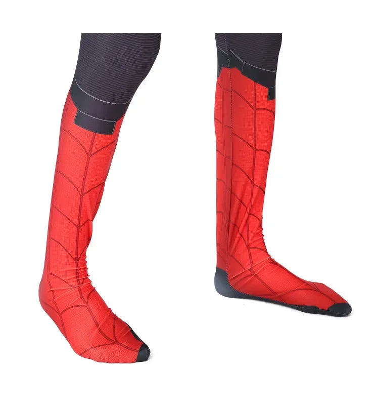 High Quality Superhero Spidermans Costume Bodysuit For Adult Spandex Zentai Halloween Party Cosplay Jumpsuit 3D Style - Seprincess