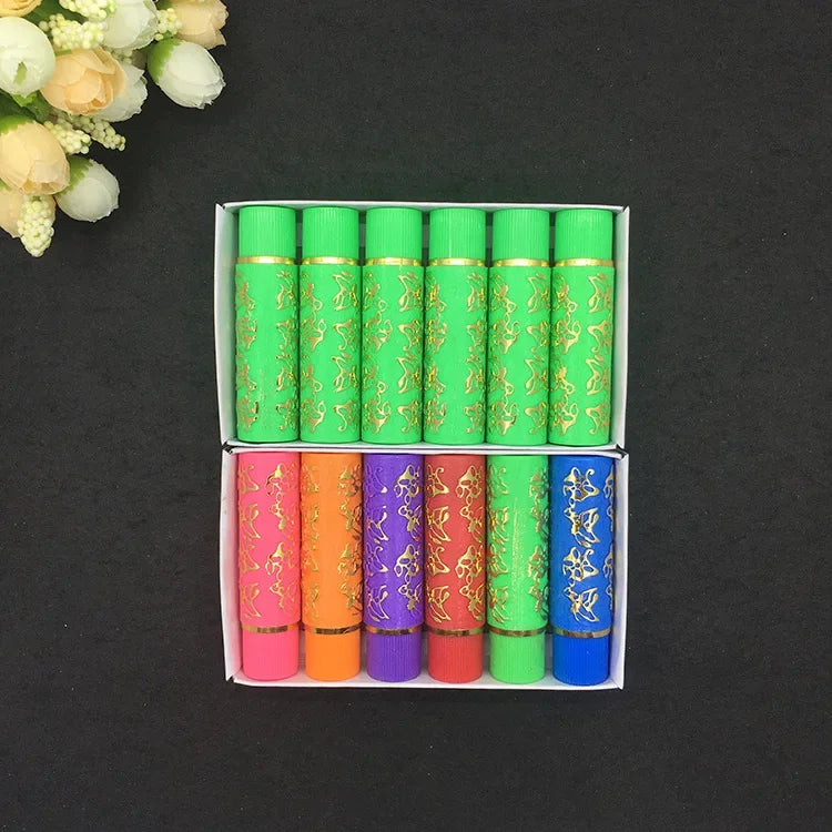 6Pcs/Set Waterproof Lipstick Sexy Lip Stick Matte Velvet Lipstick Color Mood Changing Long Lasting Moisturizing Lipstick - Seprincess