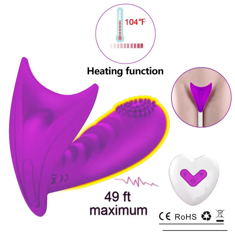 Wearable Dildo Vibrator Wireless Remote Control Stimulate G Spot Clit Masturbator Vagina Massager Adult Sex Toys For Women