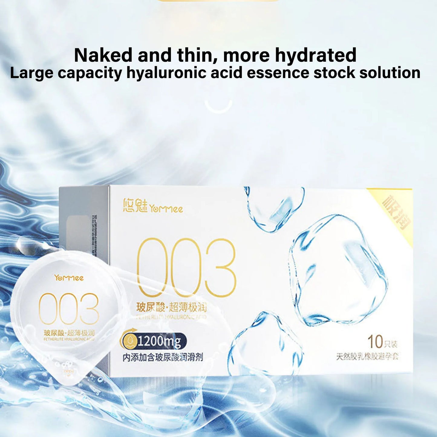 0.01 Ultrathin Condoms For Long Sex Natural Latex Thin Invisible Condom Hyaluronic Scid Penis Sleeve Adult Male Sex Shop For 18+ - Seprincess