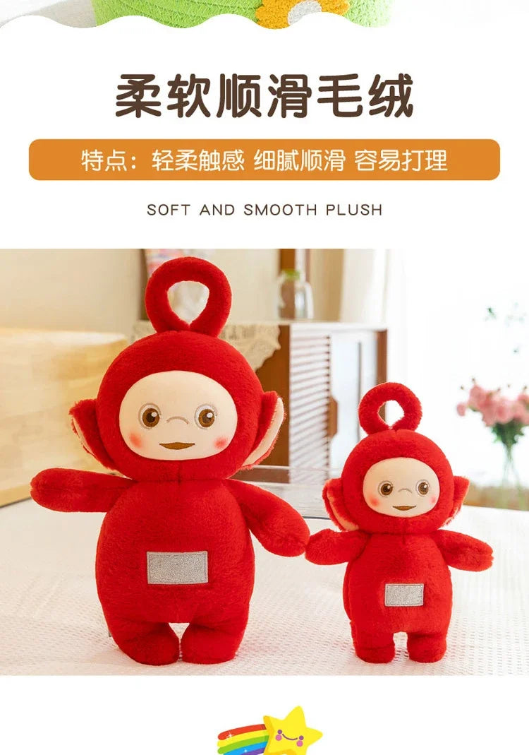 New Teletubbies Cute Doll Plush Toy Cartoon Kawaii Animation Doll Children Soothing Sleeping Doll Gift Girls MINISO - Seprincess