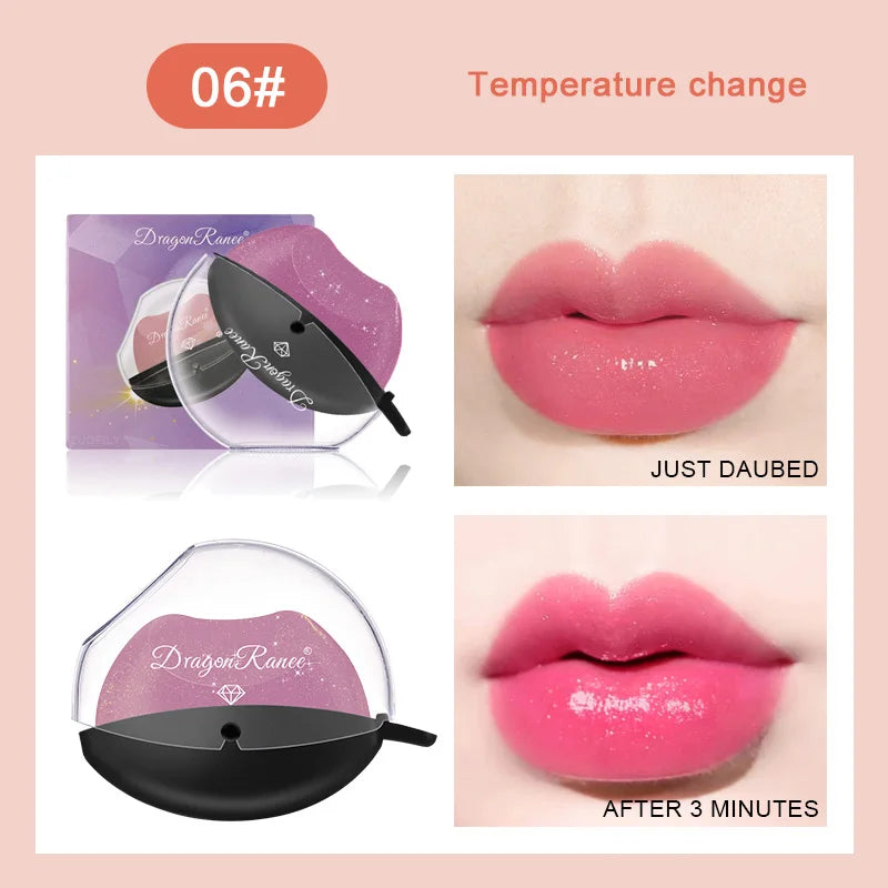 New Squeeze Into Lazy Lipstick Lip-shaped Lipstick Moisturizing Matte Lip Makeup Tint Waterproof Nonstick Cup Lipgloss Korean