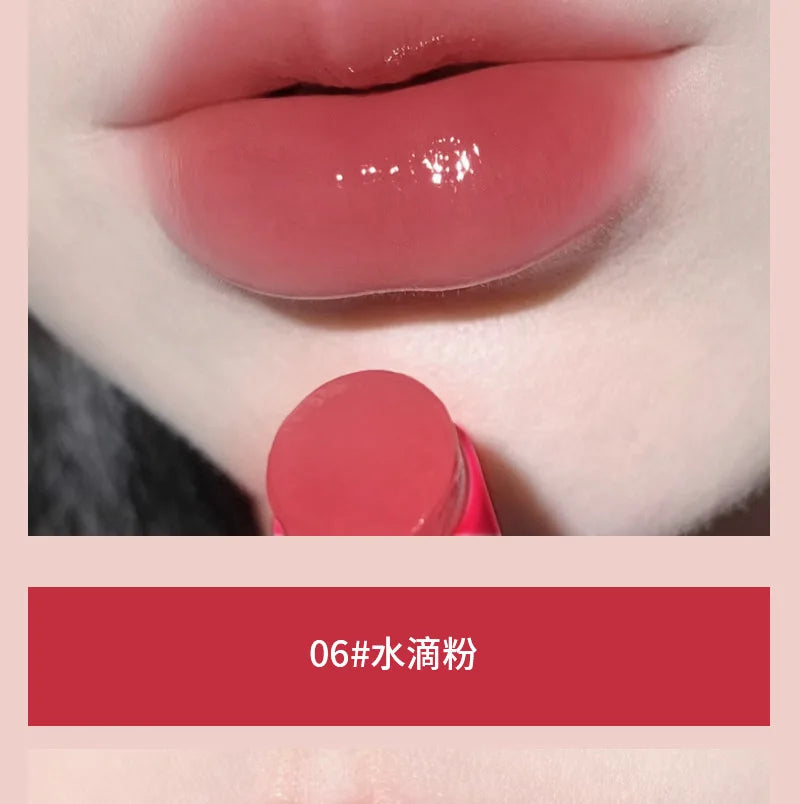 Mirror Water Light Lip Gloss Jelly Lipstick Pencil Long Lasting Moisturizing Solid Lip Tint Balm Women Make Up Beauty Cosmetics - Seprincess