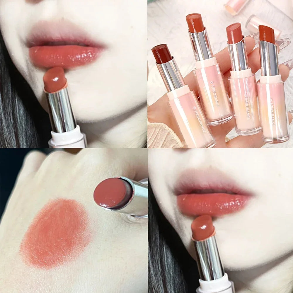 Jelly Mirror Lipstick 8 Color Plumping Long Lasting Non-stick Cup Moisturizing Crystal Lip Tint Water Light Lips Makeup Cosmetic - Seprincess