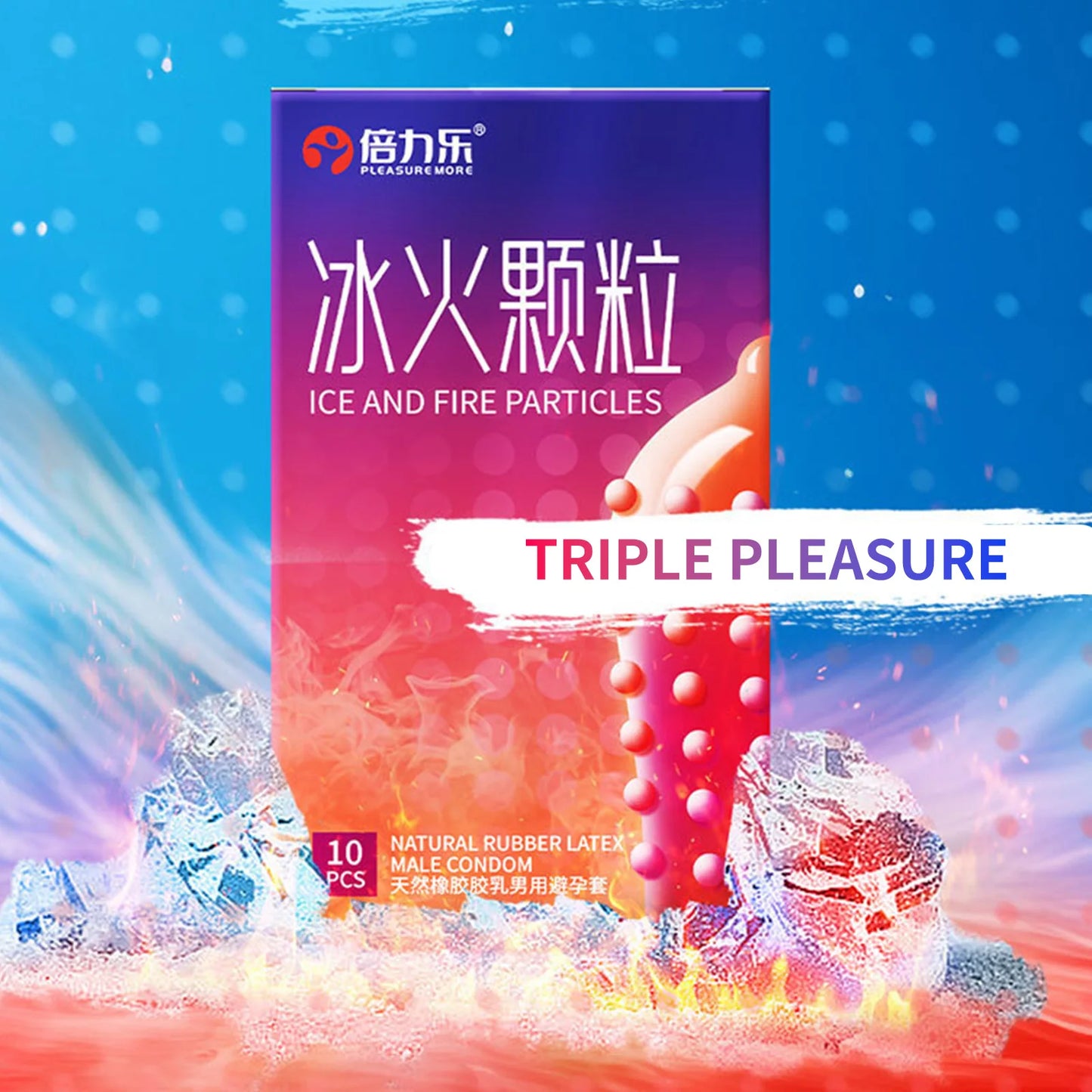 10pcs Female G Spot Stimulation Penis Sleeve Climax Pleasure Condom Sex Toys With Spikes time delay Men's Condoms Adult Supplies - Seprincess