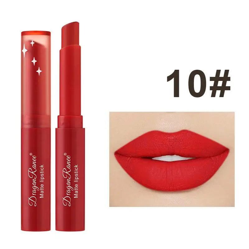 Matte Nude Lipstick 24 Hours Long Lasting Water Resistant Lip Gloss Natural Moisturizing And Sexy Korean Cosmetics For Female - Seprincess