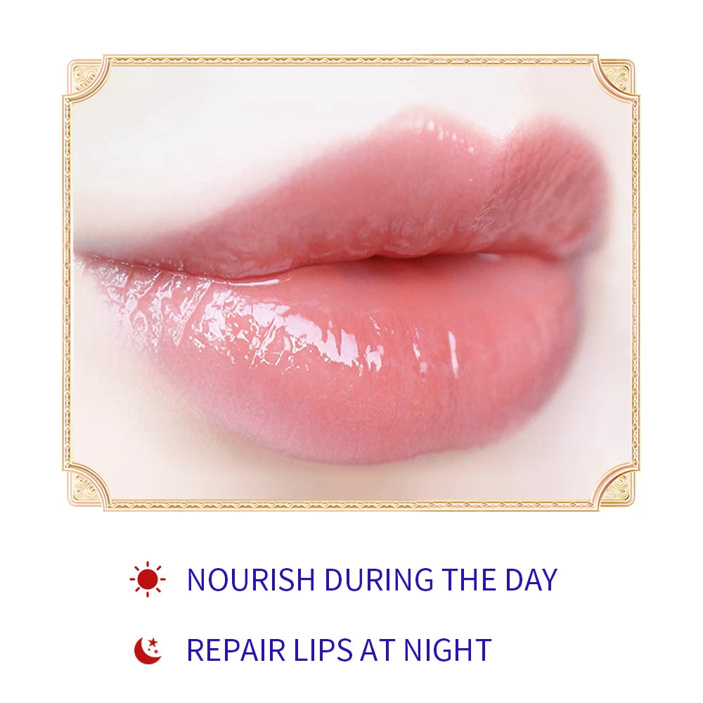 Moisturizing Flower Lipstick Waterproof Temperature Color Change Jelly Crystal Transparent Magic Lip Blam Repair Lips Cosmetics - Seprincess