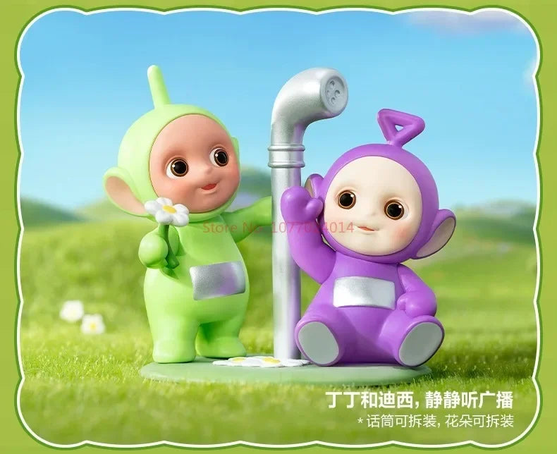 New Teletubbies Companion Series Resin Kit Toy Ornaments Movable Desktop Model Toy Ornament Collect Decor Festival Birthday Gift