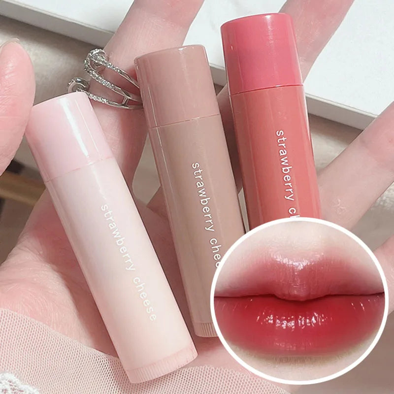 Rose Tea Lip Balm Lipstick Moisturizing Anti-dry Lip Care Cosmetics Anti-cracking Lipstick Colored Hydrating Lip Tinted Makeup - Seprincess