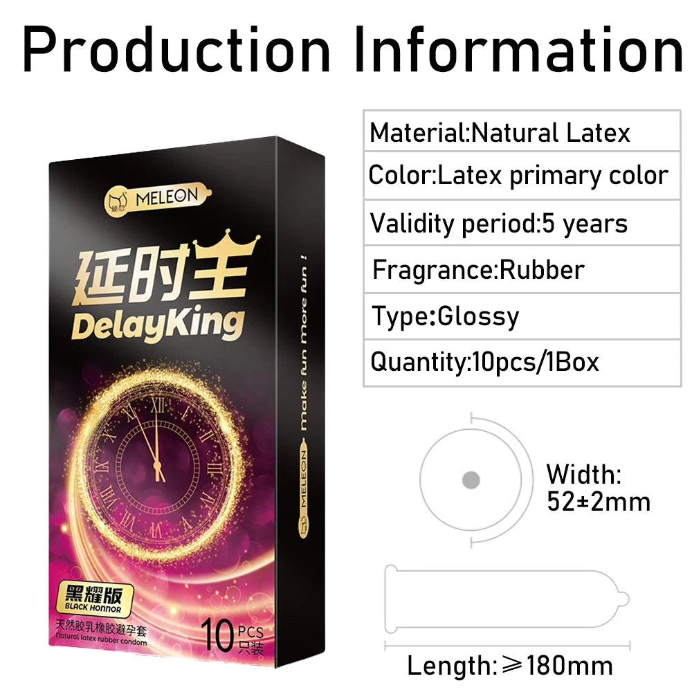 OLO 10Pcs Oral Sex Condoms with Strawberry Taste Safe Sex Penis Sleeve Condom Intimate Goods Tongue Sex Lick Dick Toys for Adult - Seprincess