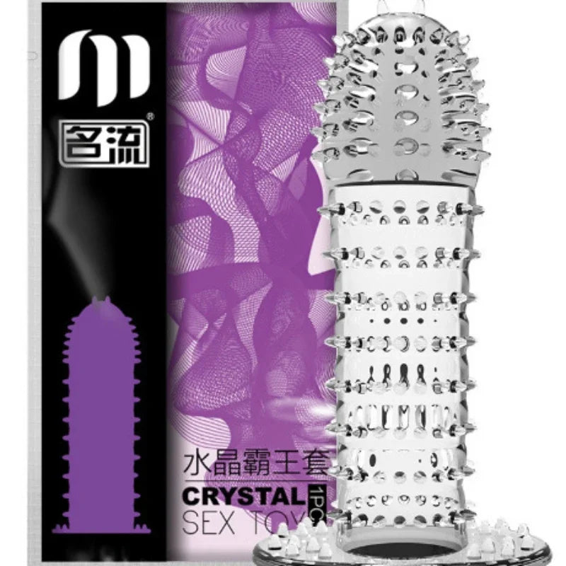 Large Spikes Condoms Dotted Granular Sex Tooys for Adult Men Original Lubricants Sexual Retardant High Sensitive Sex Shop 18+ - Seprincess