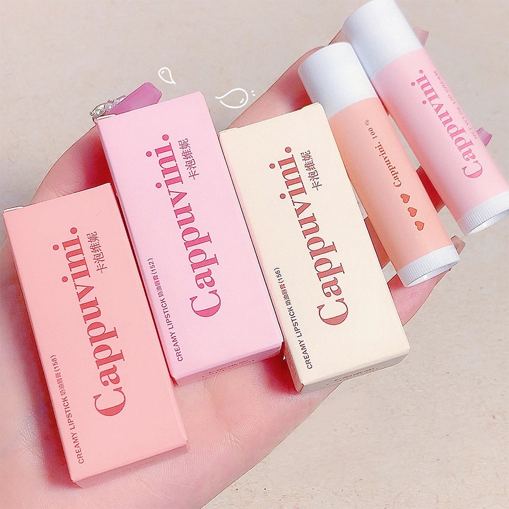 3 Colors/set Lipstick Lip Nourishing Lip Tint Lips Makeup Watery Lipgloss Lasting Moisturizing Colored Lip Balm Beauty Cosmetics - Seprincess