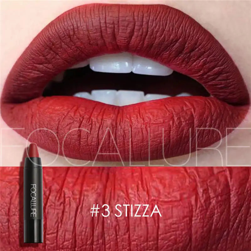 Wholesale FOCALLURE Matte Lipstick Pen Waterproof Long lasting Cosmetics Easy to Wear Lip stick Matte Lip Batom Makeup