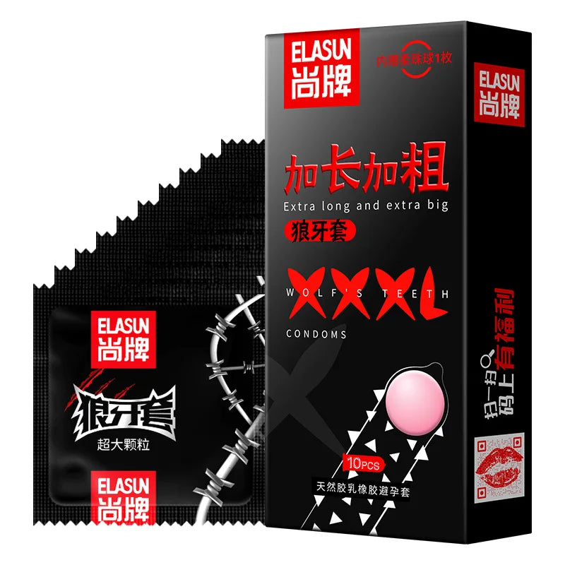 10pcs Deep Stimulation Condom Sex Toys Lasting Penis Sleeves Soft Pearl Vaginal Sex Product Contraception Condoms Sexy Shop 18+ - Seprincess