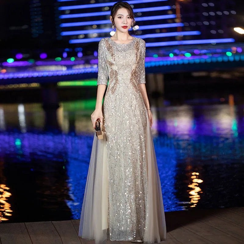 DongCMY Luxury Evening Dresses 2023 New Summer Long Banquet Elegant Party Gown For Women Elegant And Pretty Women's Dresses Gala - Seprincess