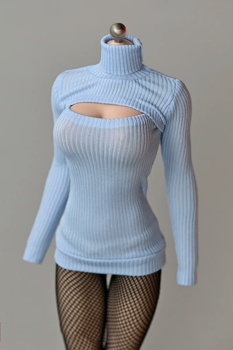 1/6 Scale Action Figure Accessories Clothing Sexy Sweater Shirt for 12 Inches TBLeague Movable Doll Female Body - Seprincess