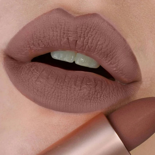 Waterproof Nude Brown Matte Lipsticks 8 Colors Long Lasting Not Fading Sexy Red Pink Velvet Lipstick Pencil Lips Makeup Cosmetic - Seprincess