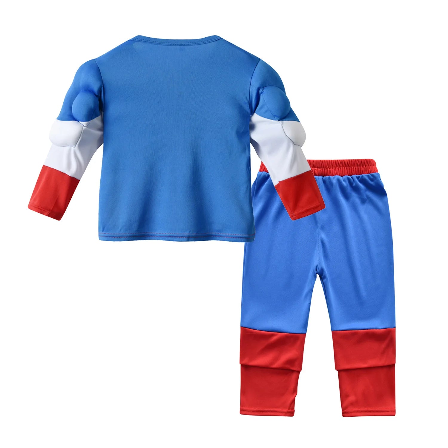 Marvel Hero Hulk Captain America Cosplay Costume Boy Kids Clothes Spiderman Muscle Suit Halloween Carnival Birthday Party - Seprincess