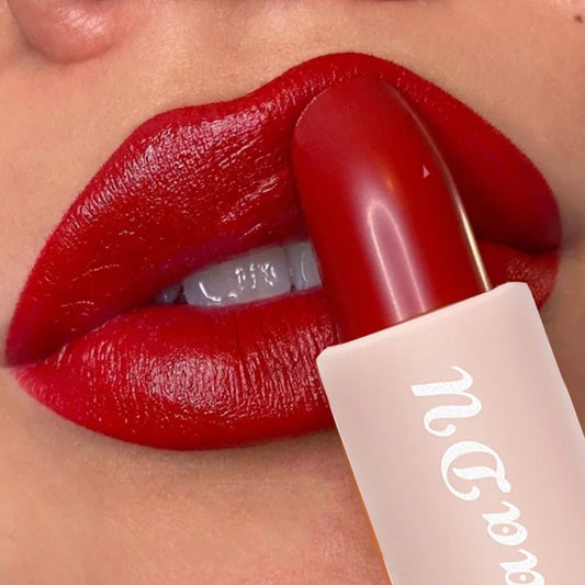 1PC Matte Nude Lipstick Waterproof Long Lasting Non-stick Cup Sexy Red Pink Velvet Lipsticks Women Makeup Cosmetic 15 Colors - Seprincess