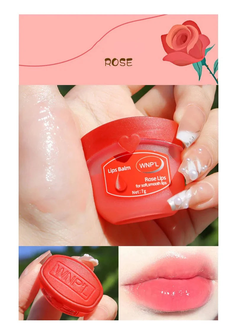 Natural Plant Lip Balm Moisturizing Lipsticks Base Cute Makeup Anti-Cracking Lip Oil Original Korean Cosmetics Skin Care New - Seprincess