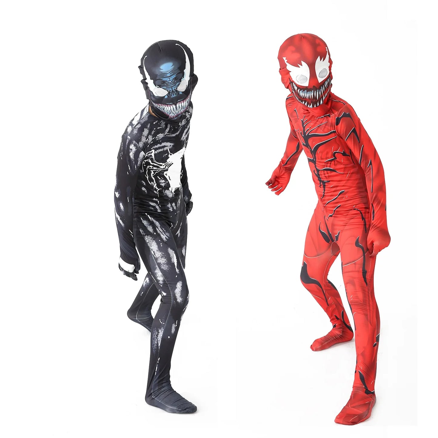 superheros Cosplay halloween costumes forNew venom costume kids suit jumpsuit boys symbiote spidermancostumes - Seprincess