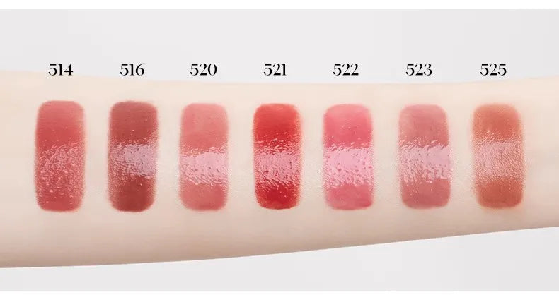 Joocyee Glazed Rouge Upgrade Crystal Frozen Film Version Moisturize Glass Lipstick Lip Makeup Smoky Longlasting Lipstick - Seprincess