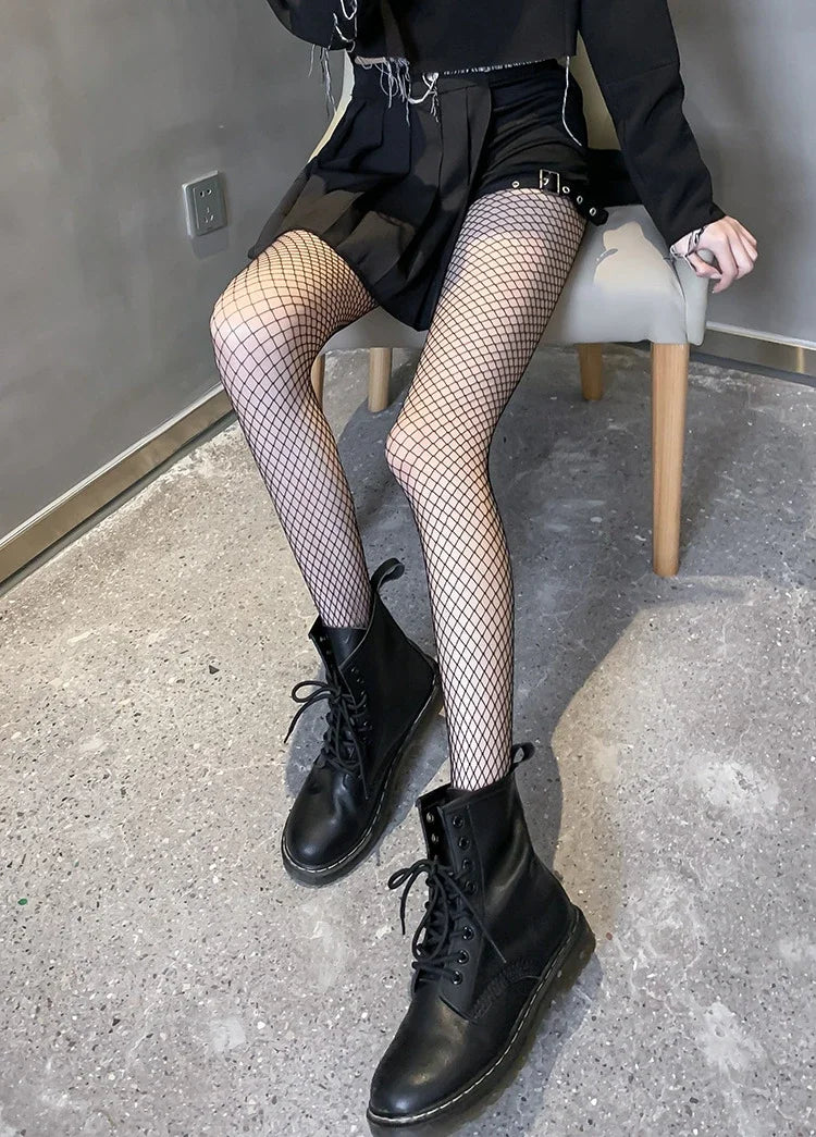 Sexy Tights Black Fishnet Socks Black Silk Leggings Sexy Bar Pantyhose Hight Waist Fitness Pants Women Sexy Hosiery Long Socks