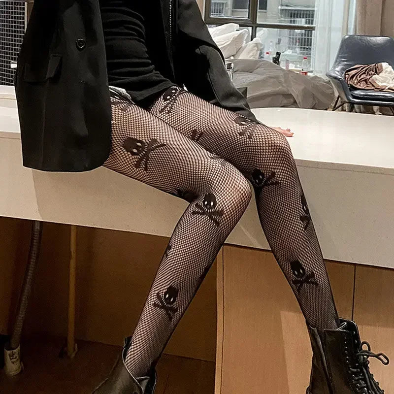 New Women's Sexy Patterned Fishnet Pantyhose Slim Legs Long Mesh Socks Fish Net Nylon Tights Ladies Transparent Body Stockings