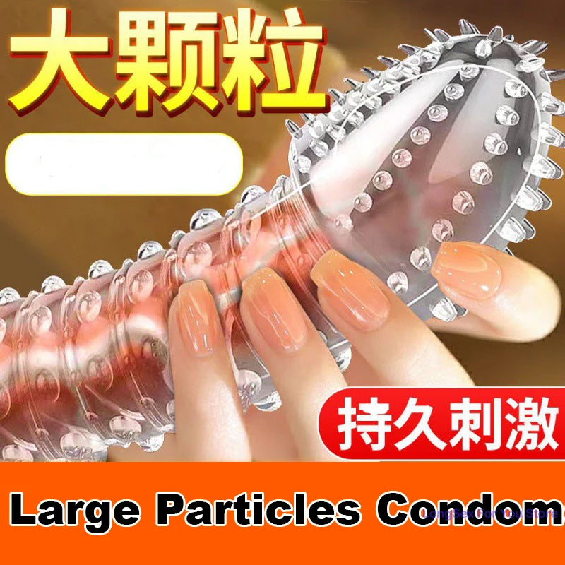 Special Condoms Adult Sex Toys For Man Sensation Female G-spot Vaginal Stimulation Condoms Sophora Viciifolia Spike Penis Sleeve - Seprincess