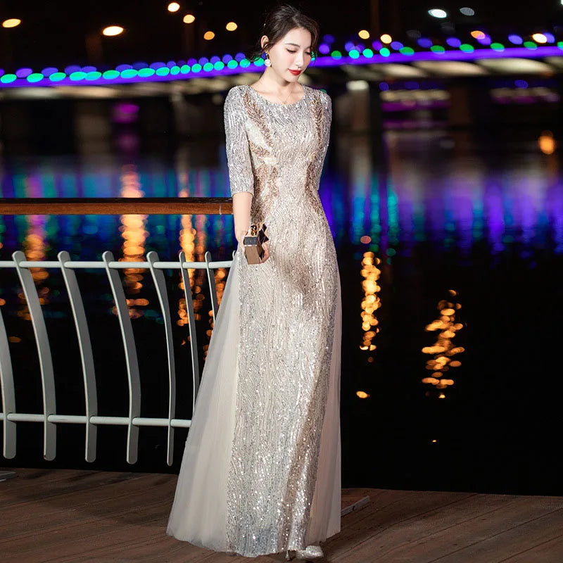 DongCMY Luxury Evening Dresses 2023 New Summer Long Banquet Elegant Party Gown For Women Elegant And Pretty Women's Dresses Gala - Seprincess