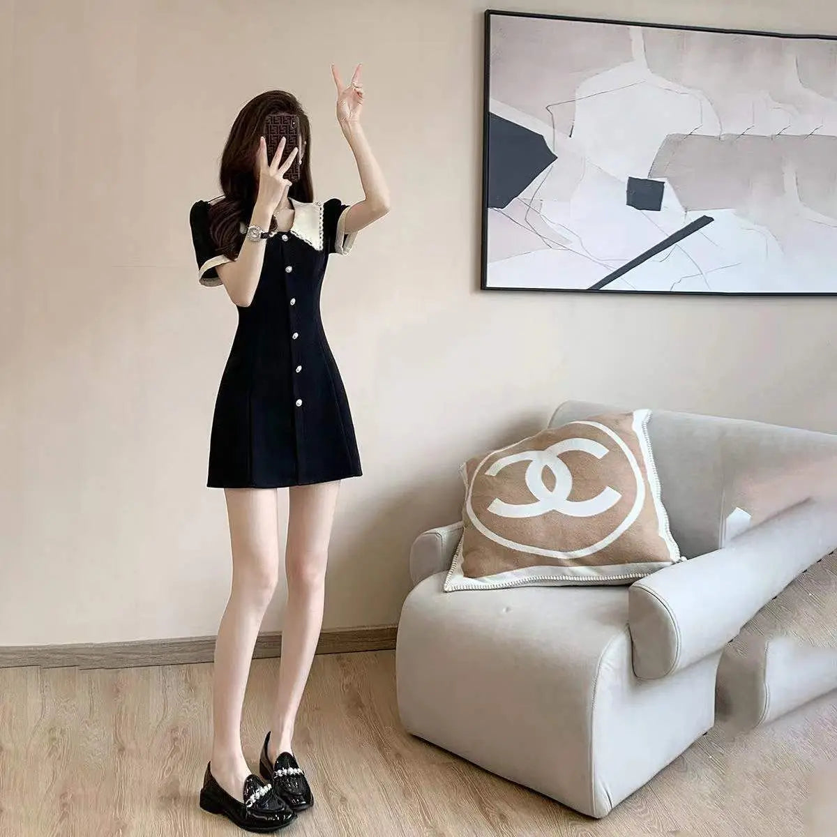 Soft Short Female Dresses Mini Women's Dress One-piece Sensual Sexy Clothing Y2k Aesthetic X High Quality Luxury Harajuku Hot G - Seprincess