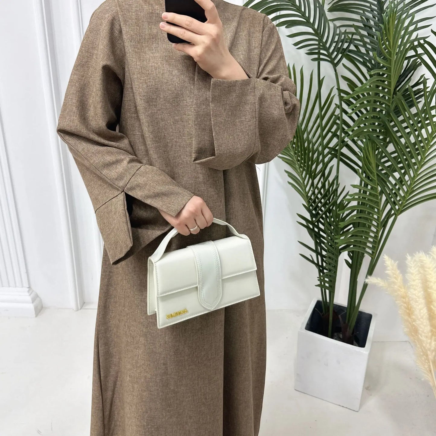 Eid Split Sleeve Muslim Abaya for Women Eid Dress Morocco Ramadan Prayer Long Dresses Abayas Kaftan Islam Dubai Arab Long Robe - Seprincess