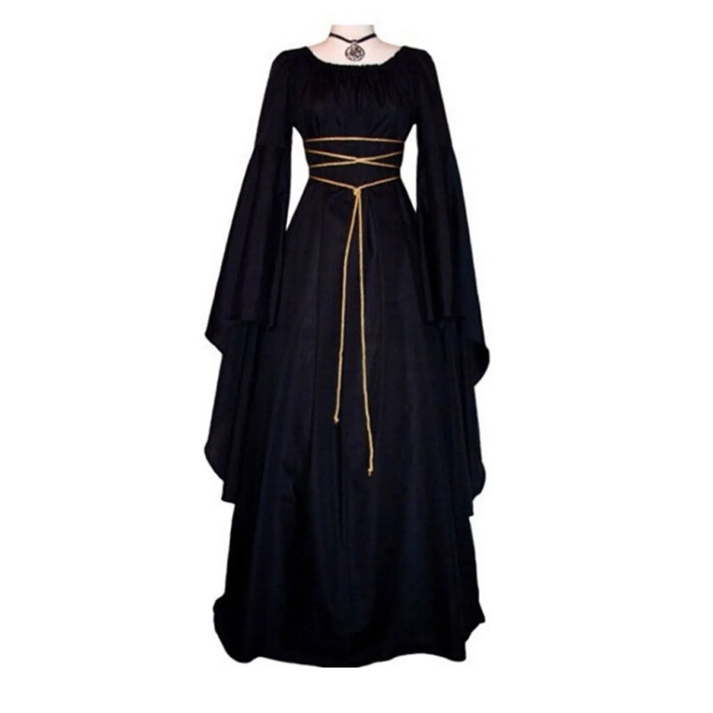 2024 Women Halloween Costumes Sexy Adult Women Witch Long Party Dress Cosplay Female Costumes Holiday Uniforms - Seprincess